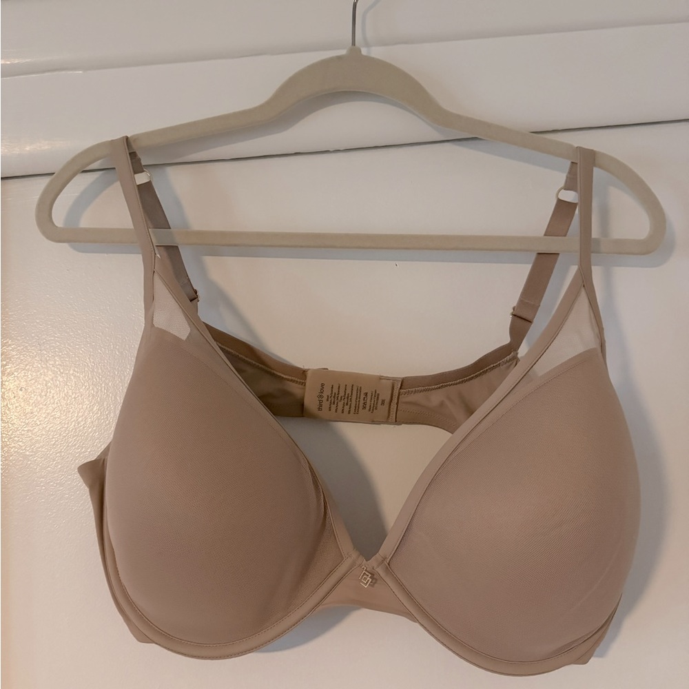38E ThirdLove 24/7 Classic Uplift Plunge Bra